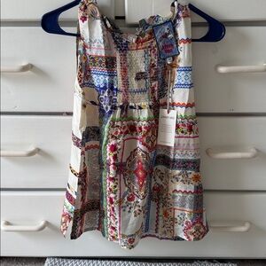 NWT. Johnny Was Stand Ife Tank